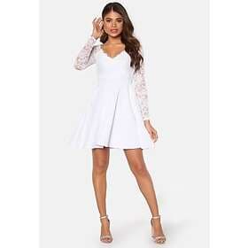 Goddiva Long Sleeve Skater Dress