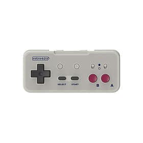 Retro-Bit Origin8 Wireless Controller, 2.4G Pad NS, GB Grey Trådlös Kontroll