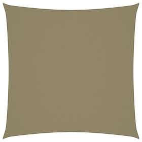 vidaXL Solsegel oxfordtyg fyrkantigt 4.5x4.5 m beige 135140