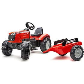 Falk Massey Ferguson S8740 Traktor med Släpvagn