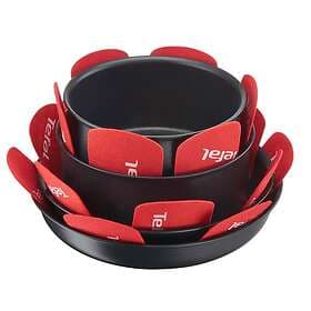 Tefal Kokkärlsskydd 38 cm 4-pack, röd