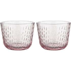 Marimekko Syksy Tumblerglas 20 cl 2-pack, Mauve