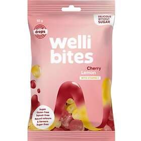 Wellibites Drops Cherry & Lemon Vitamin C 50g