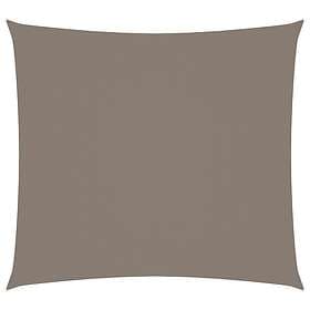 vidaXL Solsegel oxfordtyg rektangulärt 2,5x3 m taupe 135425