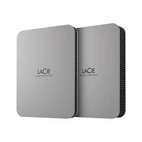 LaCie Mobile Drive Secure 4tb Grå, Silver