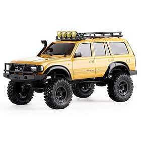 FMS FCX18 Toyota Land Cruiser LC80 Gul