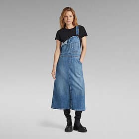 G-Star Raw Midi Dungaree Dress