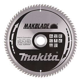 Makita B-32845 Sågsklinga 260mm 80T (Fina snitt)