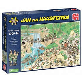 Jumbo Jan van Haasteren Pussel Jungle Tour 1000 Bitar