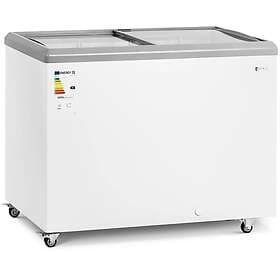 Royal Catering Frysbox 280l Glasdörrar Låsbar