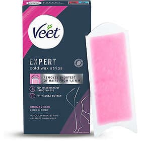 Veet Expert Vaxremsor Normal hud för ben & kropp 40 st