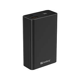 Sandberg Travel PD65W PowerBank Svart 20000mAh