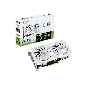 Asus GeForce RTX 4070 SUPER DUAL EVO White OC HDMI 3xDP 12GB