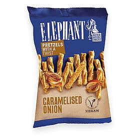 Elephant Pretzels Twisted Caramelized Onion 70g