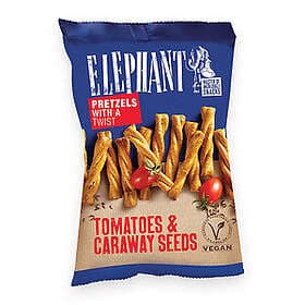 Elephant Pretzels Twisted Tomatoes & Carraway 70g