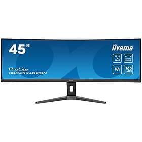 Iiyama ProLite XCB4594DQSN-B1 45" Ultrawide Välvd Gaming DQHD VA 165Hz