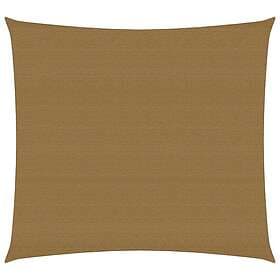 vidaXL Solsegel 160g/m² taupe 2x2,5 m HDPE 311391