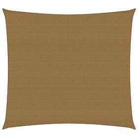 vidaXL Solsegel 160g/m² taupe 2,5x3 m HDPE 311397