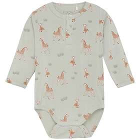 Fixoni Mönstrad Baby Body Tapioca Beige cm