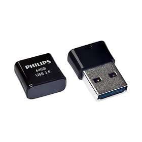 Philips USB 3,0 64GB Pico Edition Black FM64FD90B/00