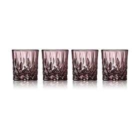 Lyngby Glas Sorrento Shotglas 4 cl 4-pack Rosa