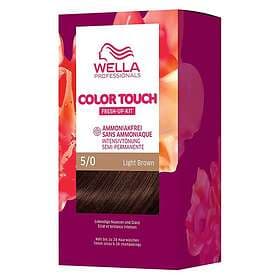 Wella Professionals Color Touch Pure Naturals 5/0 Light Brown 130ml, Brun, 130ml