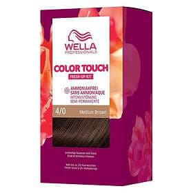 Wella Professionals Color Touch Pure Naturals 4/0 Medium Brown 130ml, Brun, 130m