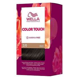 Wella Professionals Color Touch Pure Naturals 2/0 Black 130ml, Svart, 130ml