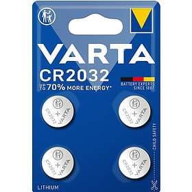 Varta Knappcellsbatteri (CR2032) 4-pack