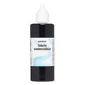 Panduro Hobby Fabric Watercolour 85ml – svart textilfärg akvarell