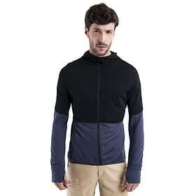 Icebreaker Merino 200 RealFleece Descender LS Zip Hoodie (Herr)