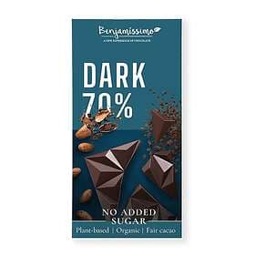 Benjamissimo Sockerfri Choklad Mörk 70% 60g