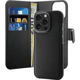 Puro iPhone 16 Pro Fodral Wallet Detachable 2in1