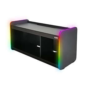 X-Rocker Electra Tv Media Cabinet Black With Black Led