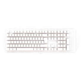 Ducky White Double-Shot PBT Keycap Set ISO Vit