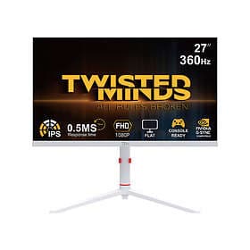 Twisted Minds Artic Pro Series 27” FHD, 360Hz, Fast IPS, 0,5ms, HDR400