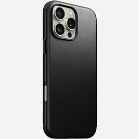 Nomad Modern Leather case Black iPhone 16 Pro Max