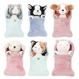 Topmodel Plush Dogs and Cats in Sleeping Bag (412867)