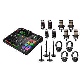 Røde Rodecaster Pro II, podcasting bundle 4