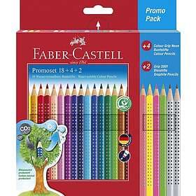 Faber-Castell Colour Grip Promo Pack 24st