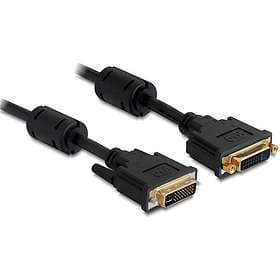 DeLock DVI-I - DVI-I Dual Link M-F 1m