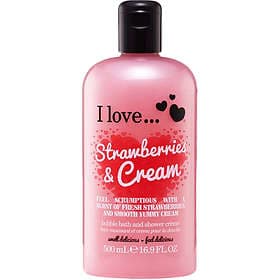 I Love... Strawberries & Milkshake Bath & Shower Creme 500ml