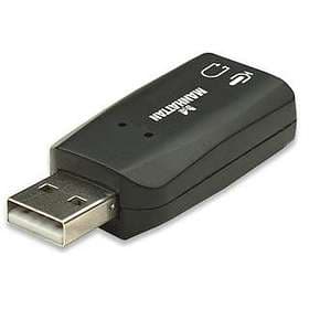 Manhattan Hi-Speed USB 3-D Sound Adapter