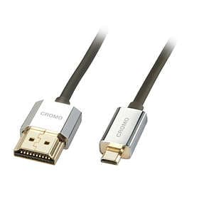 Lindy Slim Cromo HDMI - HDMI Micro High Speed with Ethernet 0.5m