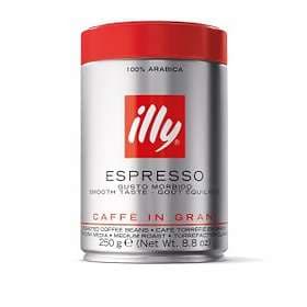 Illy Espresso Mörkrost 0.25kg (tin, Whole Beans)