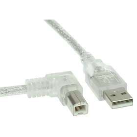 InLine USB A - USB B (angled) 2.0 3m