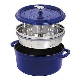 Staub Steamer Støbejernsgryde 26cm 4,6L