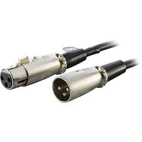 Deltaco XLR - XLR M-F 6m