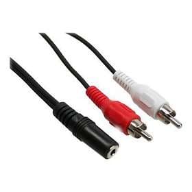 InLine 3.5mm - 2RCA F-M 1.5m