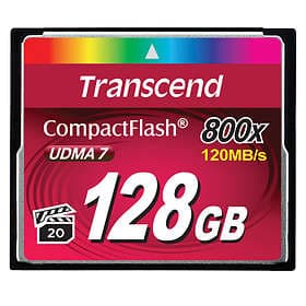 Transcend Compact Flash 800x 128GB